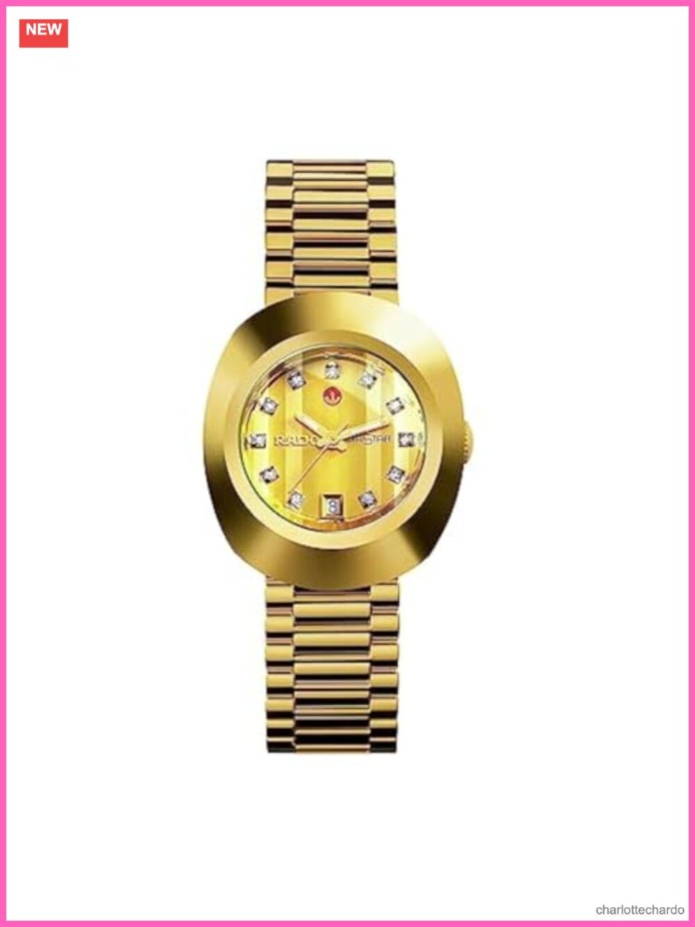 Rado DiaStar Swiss Automatic Watch Stainless Steel PVD, 27.3mm